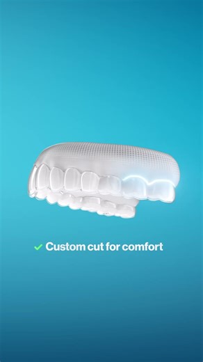 Why Invisalign? Custom cut for comfort.
