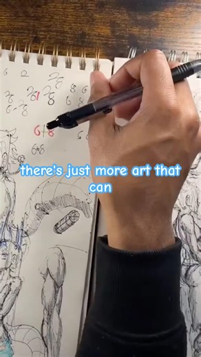 Why do I have two drawing pads? #art #drawing #sketch