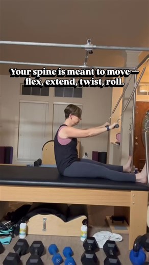 Movement heals. ✨ On your recovery days, focus on quality over intensity — gentle spinal articulation through Pilates can reset your body and mind.  Try slow roll-downs, bridges, and twists to release tension and improve flexibility. #activerecovery #pilates #spinalarticulation #mindfulmovement #fasterwaytofatloss #womenover40fitness | Suzanne Meledeo Pilates | Facebook