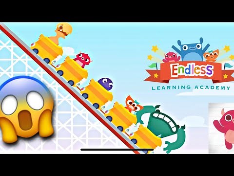 PT2 🎡 ROLLER COASTER NEW WORDS WITH ENDLESS LEARNING FOR KIDS!!