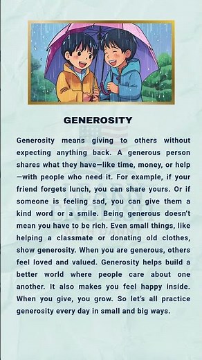 Generosity – Learn Easy English Through Daily Life Stories | Learning English with Danny