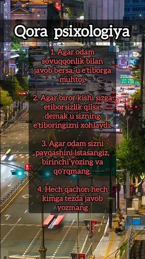 Qora psixologiya #psixologiyasirlari #psixologiya