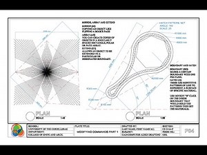 AutoCAD Practice 2D Drawing Exercise No. 02