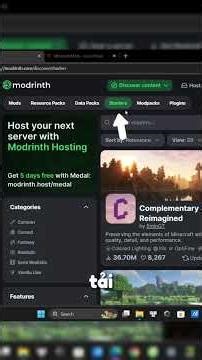 Cách cài Shader cho Minecraft Fabric mọi phiên bản 🤔 #minecraft #shorts