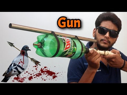 How to make PCP Gun using plastic bottle in Hindi | Homemade PCP gun using plastic bottle in Hindi