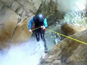 Canyoning aux Ecouges partie Haute, massif du Vercors