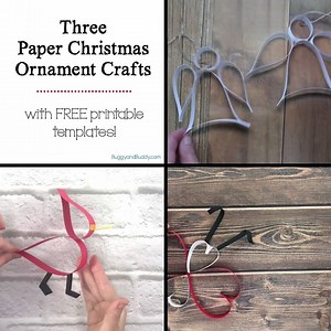 73K views · 243 reactions | Kids can make these easy paper ornaments using our printable templates: Paper Angel: https://buggyandbuddy.com/paper-strip-angel/ Paper Cardinal: https://buggyandbuddy.com/paper-strip-cardinal-craft-kids-free-template/ Paper Butterfly: https://buggyandbuddy.com/paper-heart-butterfly-craft/ | Buggy and Buddy: Science, Crafts, and Activities for Kids | Facebook