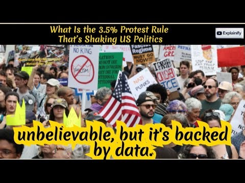 What Is the 3.5% Protest Rule That’s Shaking US Politics | Explainify