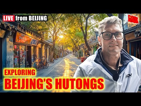 Exploring the Hutongs in Beijing..