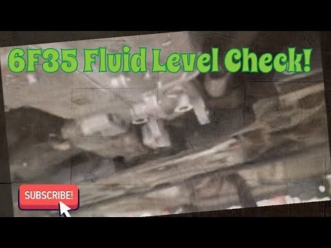 Checking Transmission Fluid Level | Ford Escape, Fusion, Transit Connect, Explorer 4-Cyl
