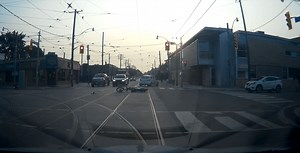 Dash-cam video captures dramatic motorcycle crash on Queen Street East | News