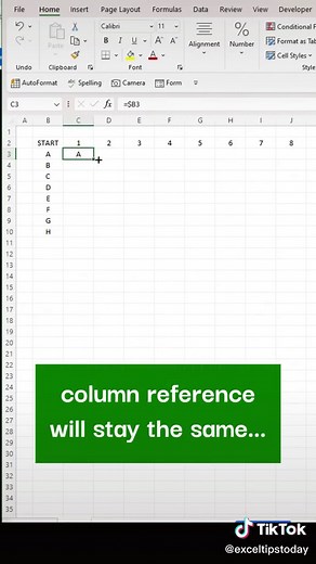 Lock your cells people…#excel #exceltips #exceltricks #spreadsheets #tutorial #corporate #business #finance #accounting #data #workhacks #msexcel