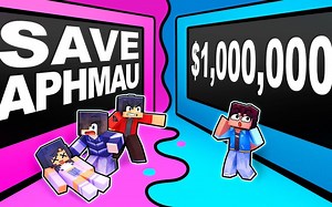 【Aphmau】纠结，是拿1000000美元还是救APHMAU