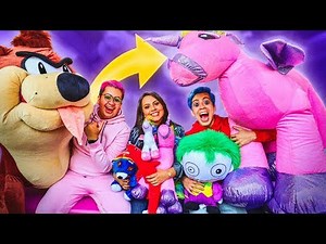 WE WON ALL THE PRIZES AT AN AMUSEMENT PARK