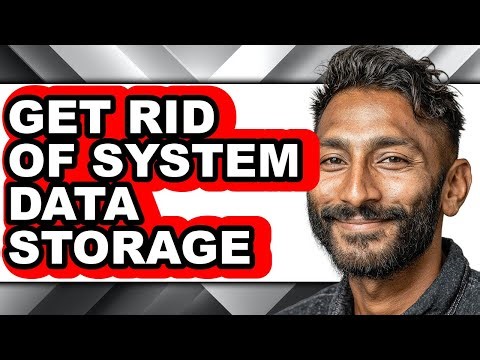 How to Get Rid of System Data Storage (easy Method)