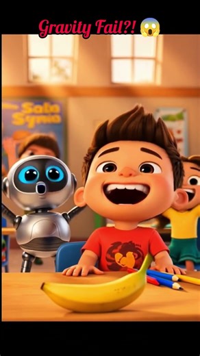 Gravity Went WRONG in Class?! #FunnyScience #EducationalCartoon #ScienceForKids #usa #funny #viral