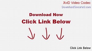 XviD Video Codec Download Free [Instant Download]