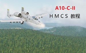【DCS】A10-C-II HMCS 教程-Needle爸爸-A-10C教学视频-哔哩哔哩视频