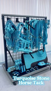 1.3K views · 20 reactions | A look at our gorgeous Turquoise Stone Tack Pattern 冀✨#hotheadstalls #horses #horsetack #tack #equine #equestrian #rodeo #barrelrace #barrelracing #western #horseriding #pony #ponies #horse | Hot Headstalls | Facebook