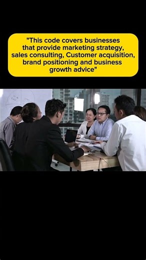 NAICS Code for Sales & Marketing | 541613 Marketing Consulting Services