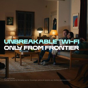 Life happens, but with Unbreakable™ Wi-Fi you get peace of mind & stay connected during internet outages. In select areas. | Frontier Internet