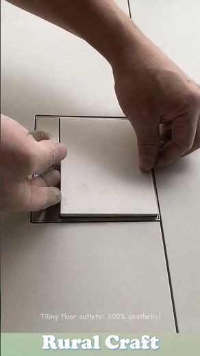 Tiling floor outlets: 100% aesthetic!