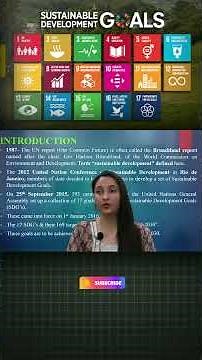 Sustainable Development Goals (SDG's) | Naina Ma'am | Success Tree