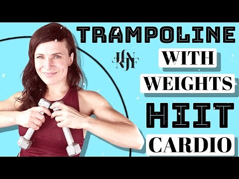 Trampoline Workout With Weights (Trampoline Exercise At Home)