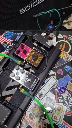 EHX Pulsar. #effectspedal #budgetgear