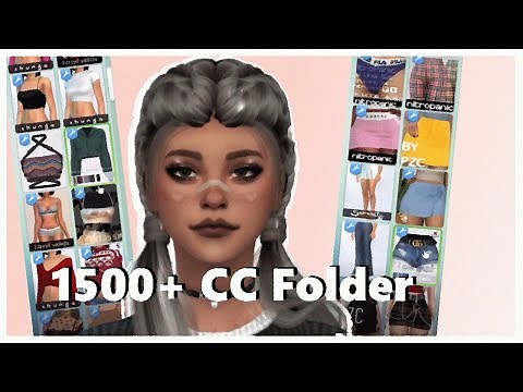 THE SIMS 4 CC FOLDER - 1500+ ALPHA CC