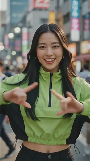 🇯🇵 Japanese Girl Amazing Street Dance 🔥 | Viral Dance Performance