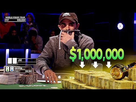 $1 MILLION CASH ON THE TABLE! Big Money Poker Tournament
