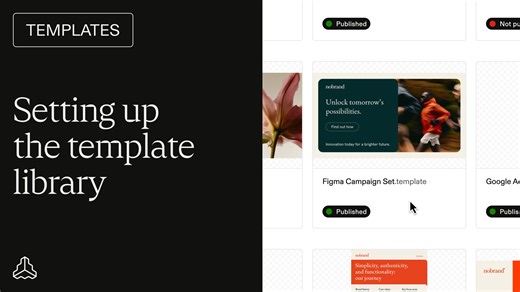 Setting up the template library