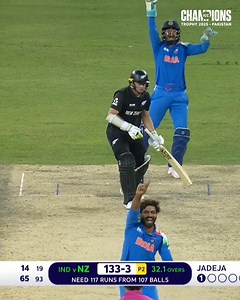 3.9M views · 66K reactions | India spinners leave the New Zealand middle order in a tangle ️ #ChampionsTrophy #NZvIND | ICC - International Cricket Council | Facebook