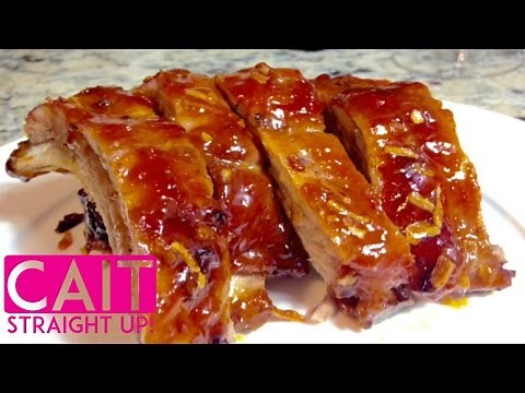 Simple Pork Ribs Recipe | Three Ingredient Marinade | Cait Straight Up