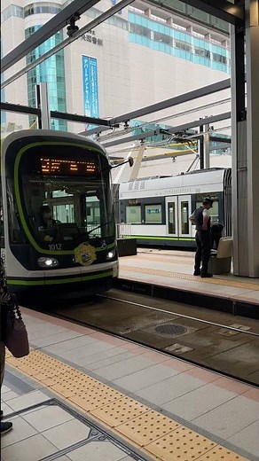 広島駅路面電車乗り場 #広電