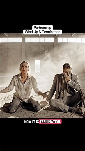 ⚖️ Partnership Dissolution: Winding Up vs Termination Explained! 📚 #BarExam #Shorts