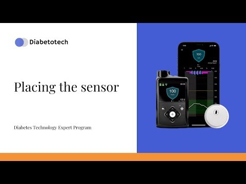 Instinct CGM | Placing the sensor | Diabetotech