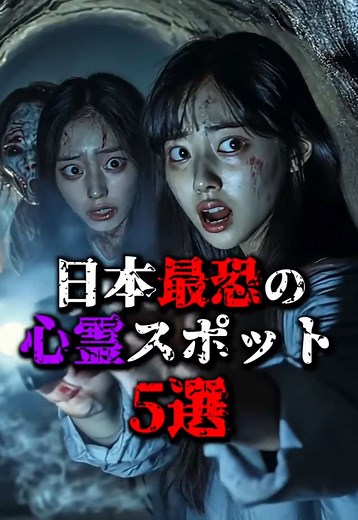 日本最恐の心霊スポットTOP5