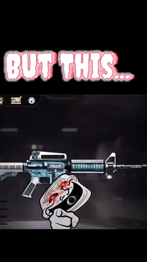 All M4A1 Skins Are Good But This One Hits Different 🔥 | Free Fire Best M4A1 Skin Edit