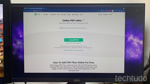 Como colocar link em PDF online com o Sejda