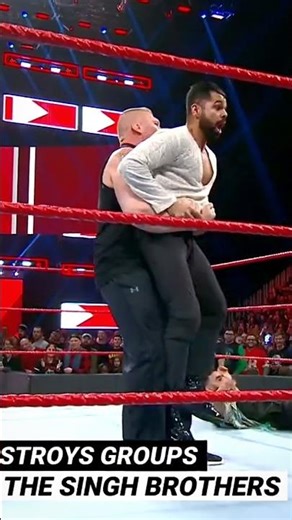 Brock Lesnar DESTROYS Everyone! 💥 Chaos with The New Day & WWE Superstars | Epic Brawl #shorts #USA