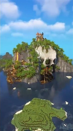 Minecraft Skull Island Minecraft #MinecraftBuilding