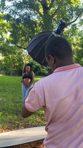 Beautiful Outdoor Maternity Photoshoot at Jumba Ruins | Photography