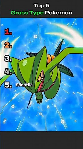 Ranking The Best Grass Type Pokemon