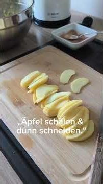 🍏 Zimttraum! – Apfelkuchen Ø26 cm, Höhe 3–4 cm