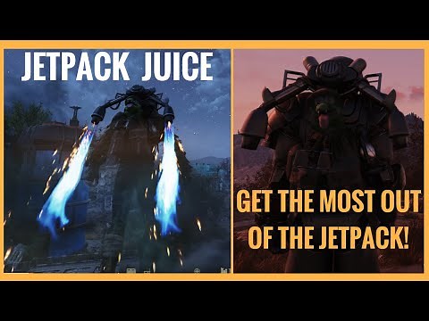 Fallout 76 JETPACK GUIDE & BUILD/ Get The Most Out of Your Secret Service Jetpack & Action Points !
