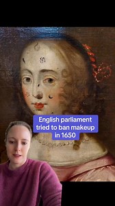 English Parliament tried to ban women from wearing makeup in 1650! #history #makeup #beautypatch #17thcentury #17thcenturywomen #history #historyfacts #historywithamy | History with Amy