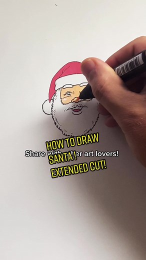 How to Draw Santa: Extended Tutorial