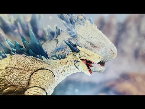 Hiya Toys Shimo Review!!! #godzillaxkongthenewempire #godzilla #shimo #toys #figure #god #roblox